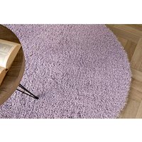 Chicago Light Neutrals Shaggy Circle Rug 133DIA