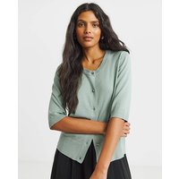 Soft Touch Half Sleeve Cardigan 20 22