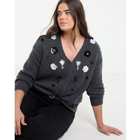 Embellished Cardigan 12 14