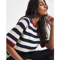 Stripe Half Sleeve Jumper Stripe 16 18