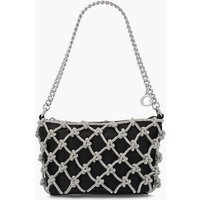 Zalina Diamante Knot Shoulder Bag ONE