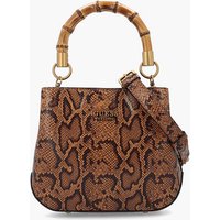 Small Eire Python Bucket Bag ONE