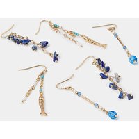 Delicate Stone Drop Earrings ONE