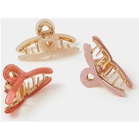 3 Pack Mini Twist Claw Clips ONE