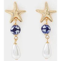 Starfish Drop Earrings ONE
