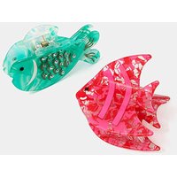 Tropical Fish Claw Clips ONE
