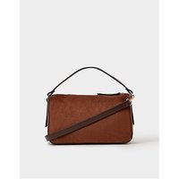 Faux Suede Handheld Bag ONE