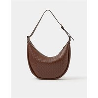 Woven Scoop Shoulder Bag ONE