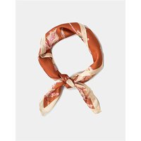 Floral Square Satin Scarf ONE