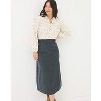 Leigh Cord Midid Skirt