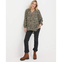 Faye Wild Pasiley Tunic Ivory Multi Coloured