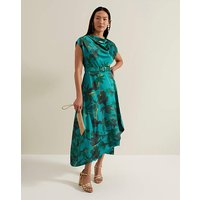 Sabrianna Print Midi Dress Multicolour
