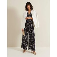 Helene Floral Print Jumpsuit Multi Coloured