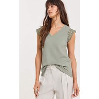 Lace Insert Vest