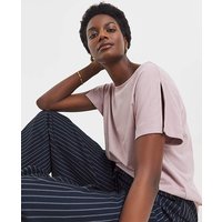 Crew Neck Split Sleeve T shirt
