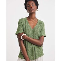 Boucle Angel Sleeve Top