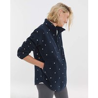 Quarter Zip Longline Fleece Multi