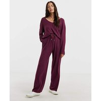 Soft Touch Wide Leg Jogger JD Williams