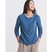 Brushed Soft Touch Button Up Cardigan