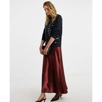 Sequin Stripe Sweatshirt