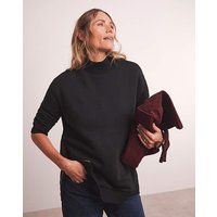 Heavyweight Rib Side Zip Sweat