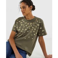 Cluster Embellished Longline Top