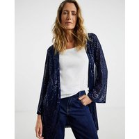 Sequin Longline Cardigan