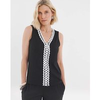Rick Rack Trim Vest JD Williams