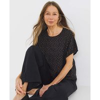 Sleeve T Shirt Chocolate Spot JD Williams