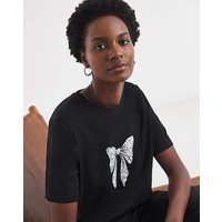 Bow Lace T Shirt