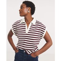 Collared Rugby Top Stripe