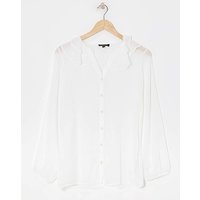 Chiffon Frill Neck Blouse