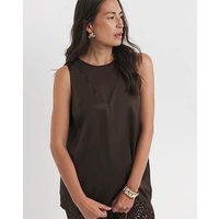Satin Mix Vest