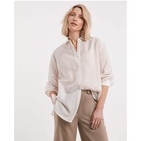 Tie Back Shirt Blush Pink