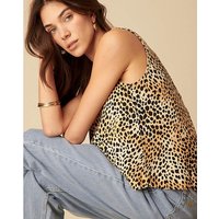 Stirling Leopard Tank Top Multi Coloured