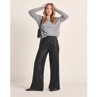 Sequin Wide Leg Trousers