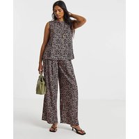 Linen Palazzo Trouser