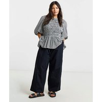 Cotton Barrel Trouser