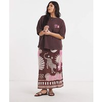Cheetah Print Skirt