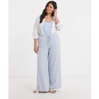 Stripe Wide Leg Trouser Stripe