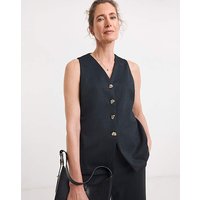 Pinstripe Ponte Waistcoat