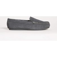 Classic Suede Moccasin Slipper E Fit JD Williams