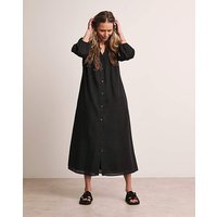 Crochet Lace Trim Dress