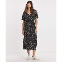 Easy Button Through Dress Print JD Williams