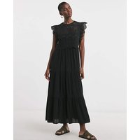 Broderie 2 1 Maxi Dress