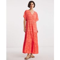 Pure Cotton Broderie Smock Dress JD Williams