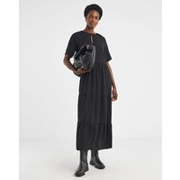 Short Sleeve Smock Maxi Dress
