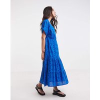 Pure Cotton Borderie Smock Dress JD Williams