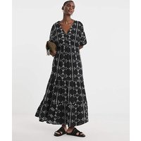 Pure Cotton Borderie Smock Dress