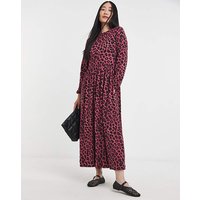 Soft Touch Long Sleeve Smock Dress JD Williams